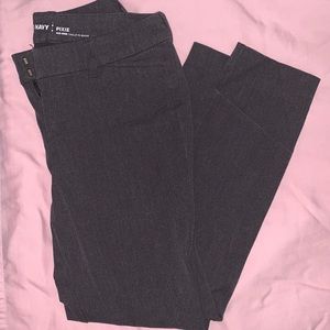 Dark gray pants from old navy